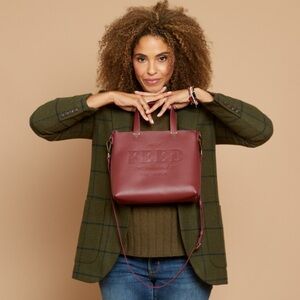 FEED Project “Eleanor” Crossbody - Red